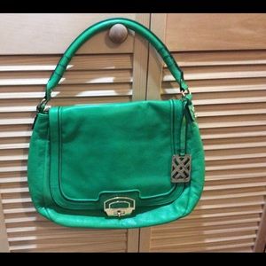 Joelle Hawkens genuine leather handbag.